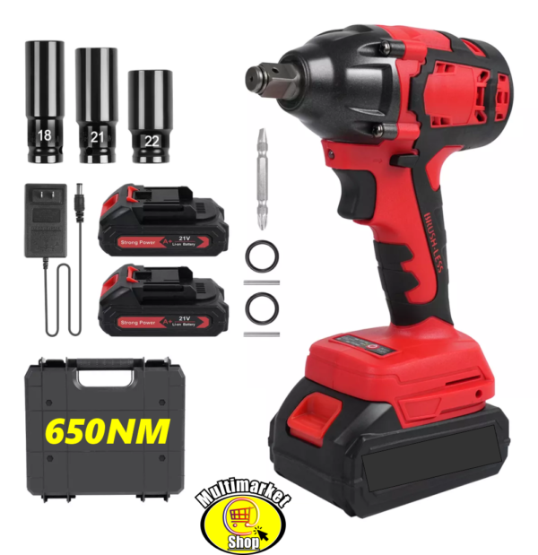 Llave de impacto Inalámbrica 1/2